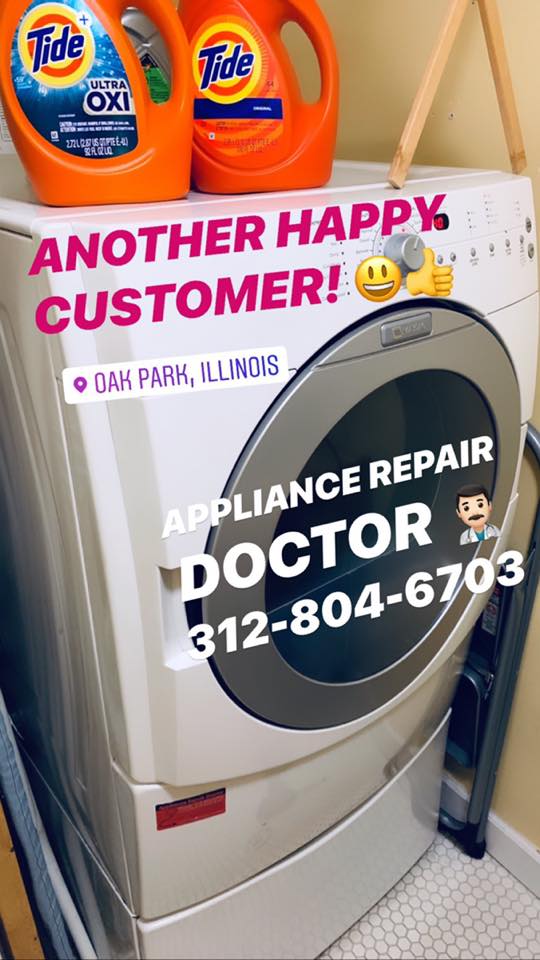 Washing Machine Repair done by the Appliance Repair Doctor Team in Illinois