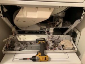 repairing GE dryer