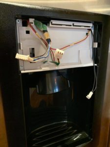 Open washing machine