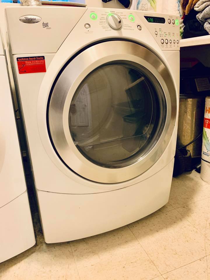 Whirlpool duet dryer